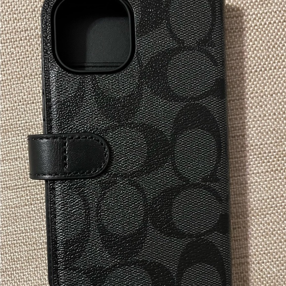 Coach IPhone Folio case New in box fits 13/14/15 - Picture 10 of 11